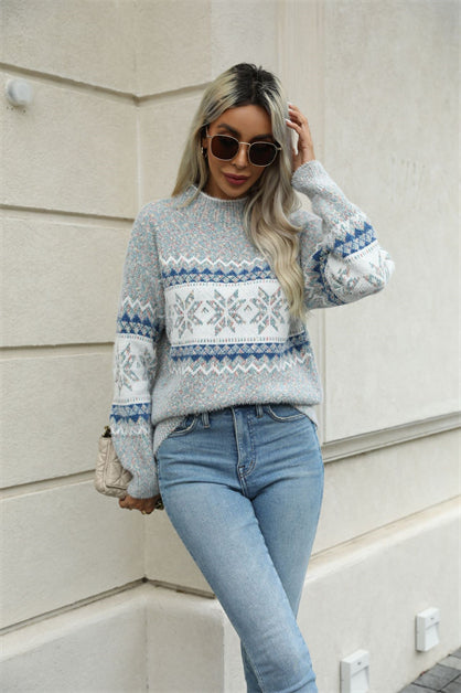 Christmas snowflake sweater